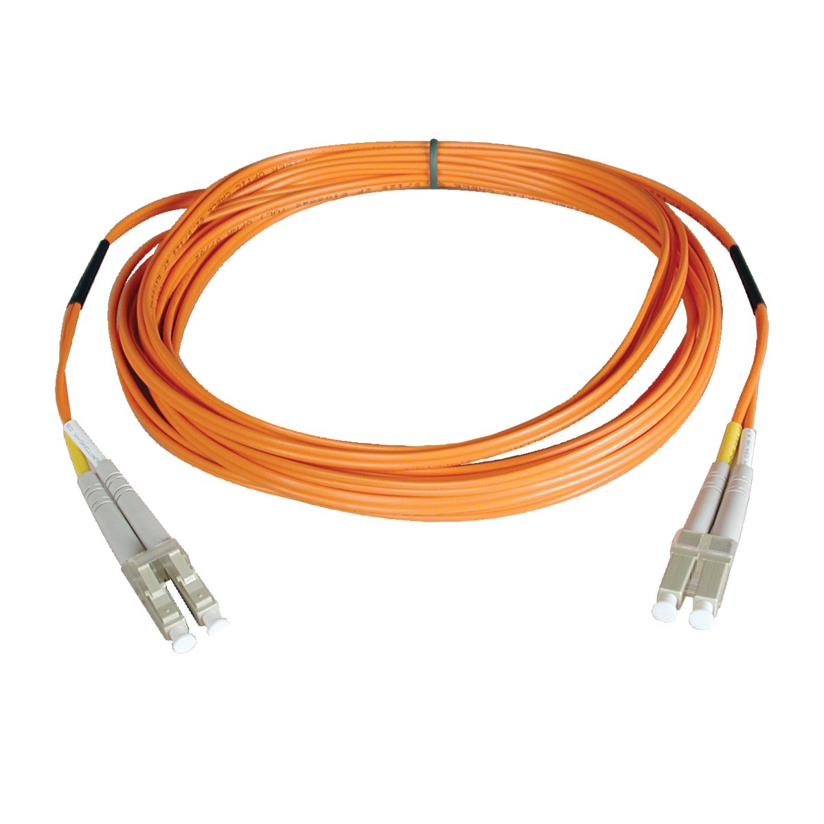 Tripp Lite Duplex Multimode 62.5/125 Fiber Patch Cable (LC/LC), 20M (65-ft.)(N320-20M) Orange