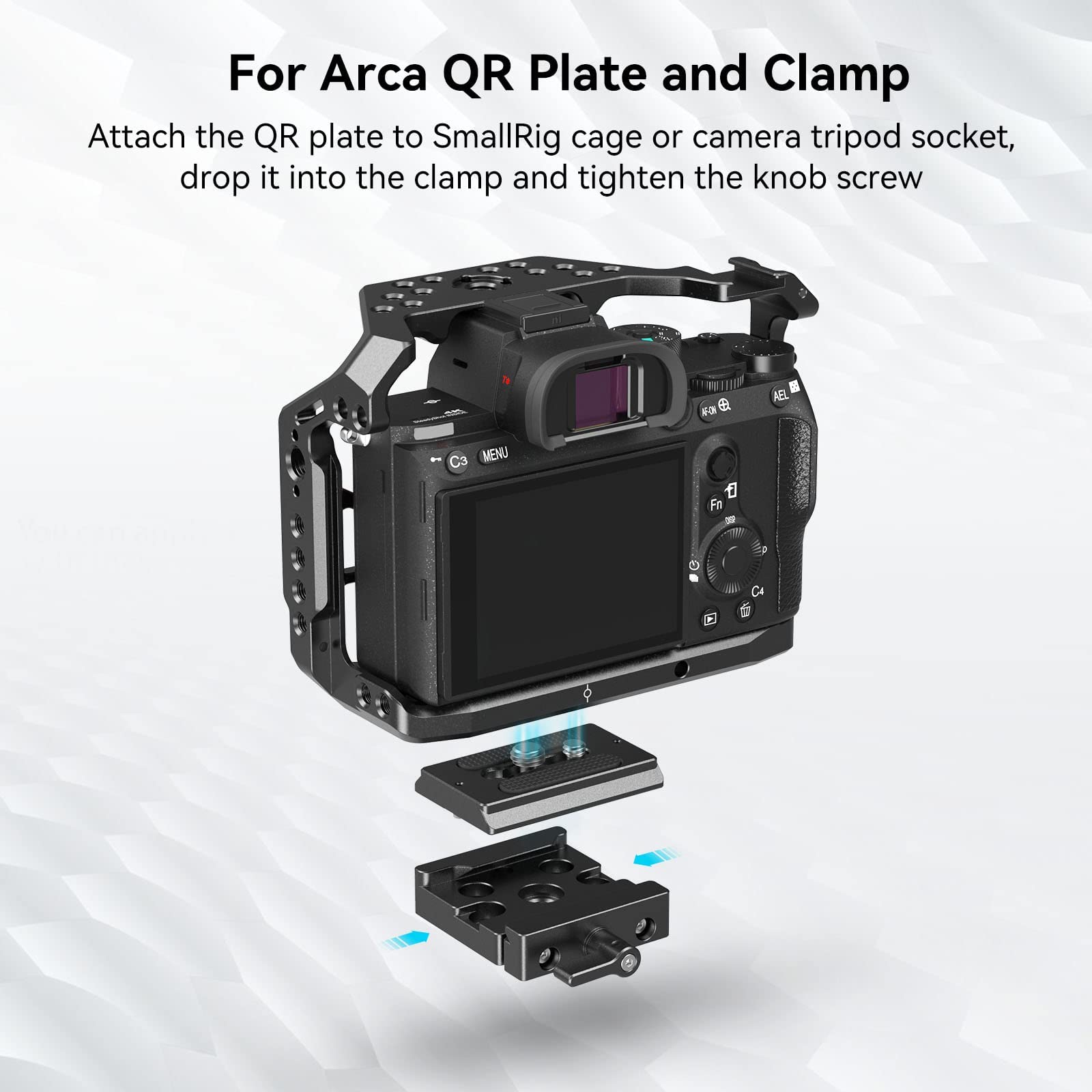 Smallrig Dslr And Mirrorless Quick Release Clamp And Plate For Arca Standard - 2280