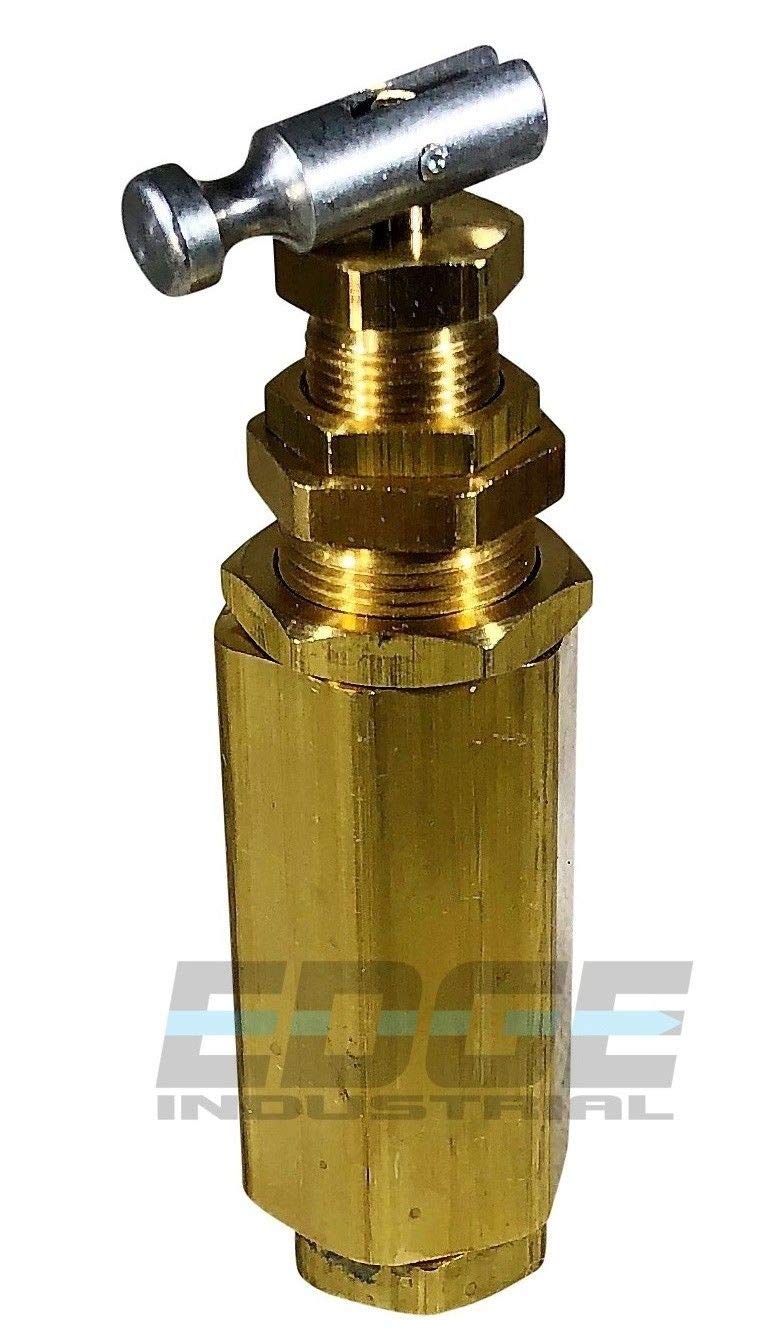 Conrader Pilot Discharge Unloader Valve For Air Compressor 1/4'' Female Npt Fnpt (105 125 Psi)