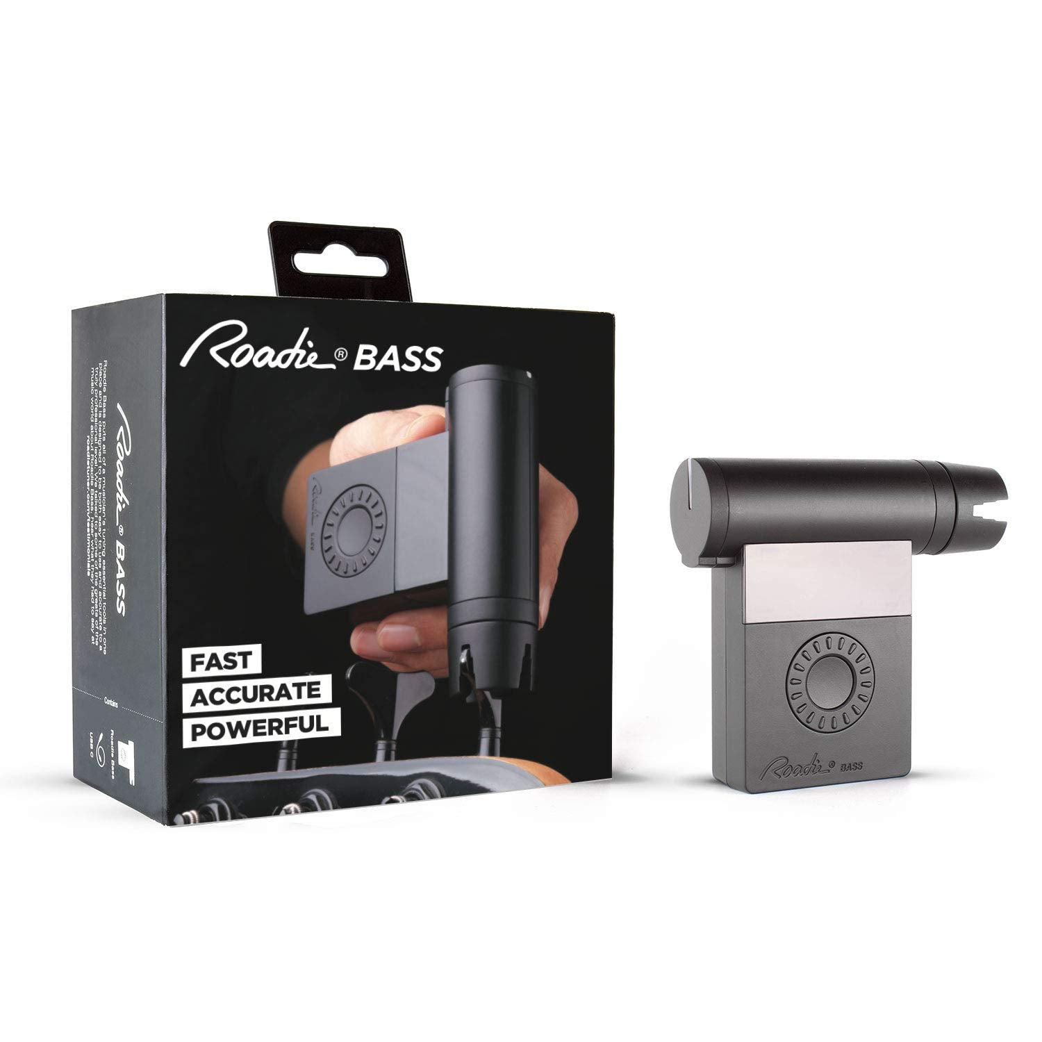 Roadie Roadie Bass | Smart Automatic Bass Guitar Tuner & String Winder | For All String Instruments (Bass, Electric & Acoustic G