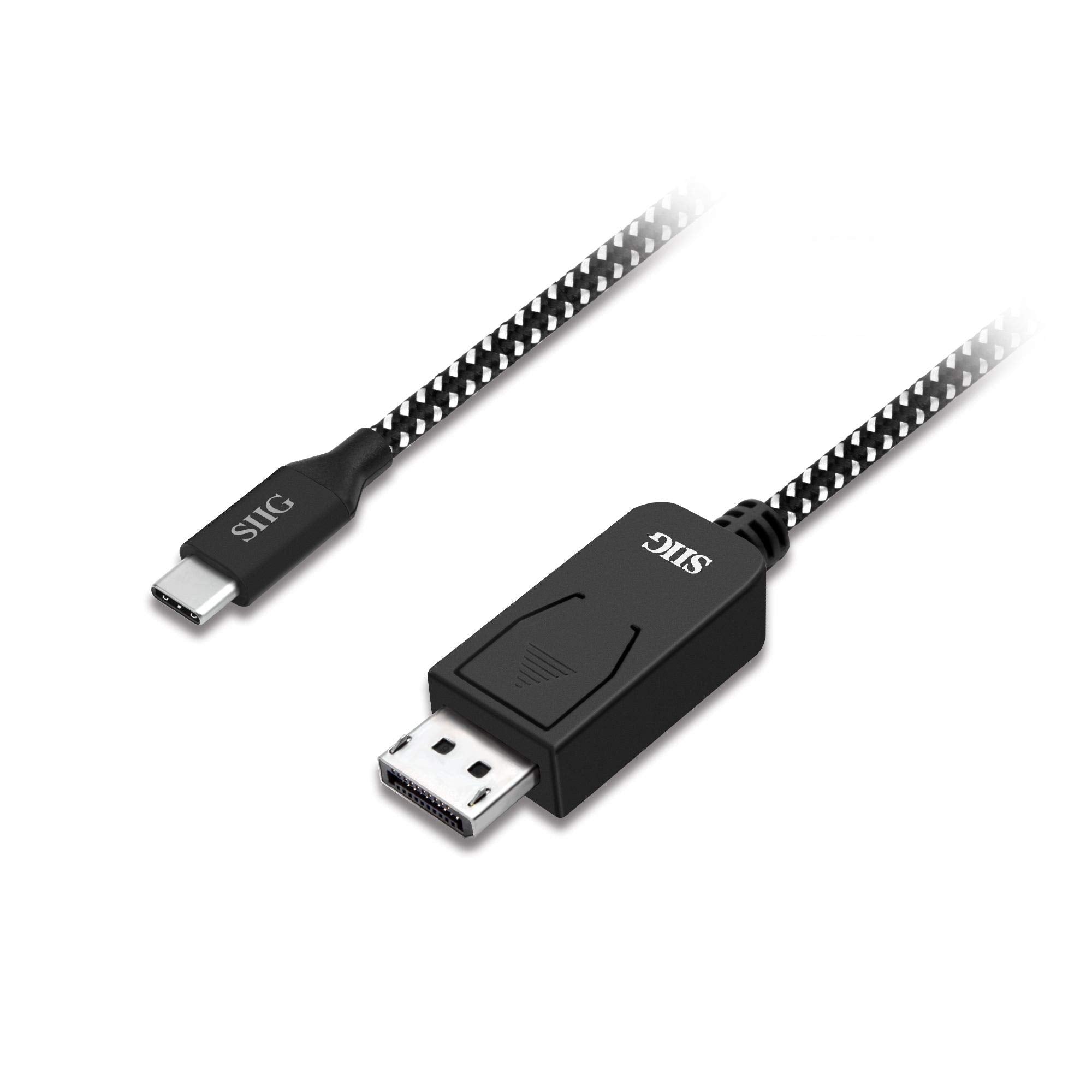SIIG Cable CBTC0A12S1 USB TypeC to DisplayPort Cable 2M OPP Bag