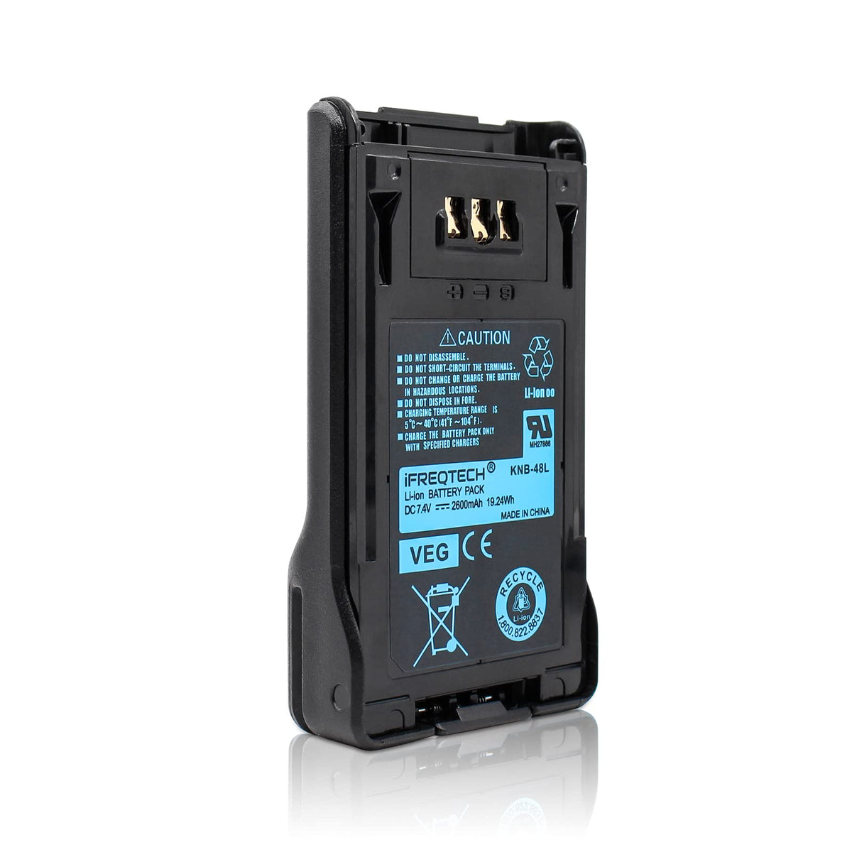 Ifreqtech Knb 48L Battery For Kenwood Tk 5220 Tk 5320 Nx 200 Nx 300 Nx200 Nx300 Nx 200G Nx 300G Portable Two Way Radio