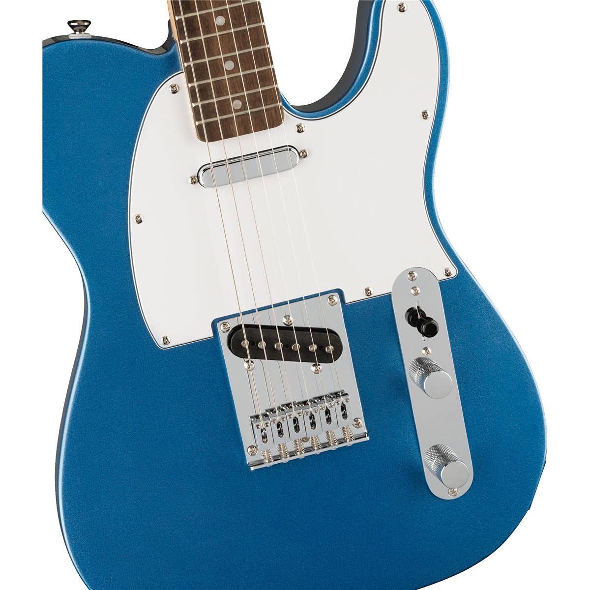 Squier Affinity Series Telecaster Electric Guitar, With 2-Year Warranty, Lake Placid Blue, Laurel Fingerboard