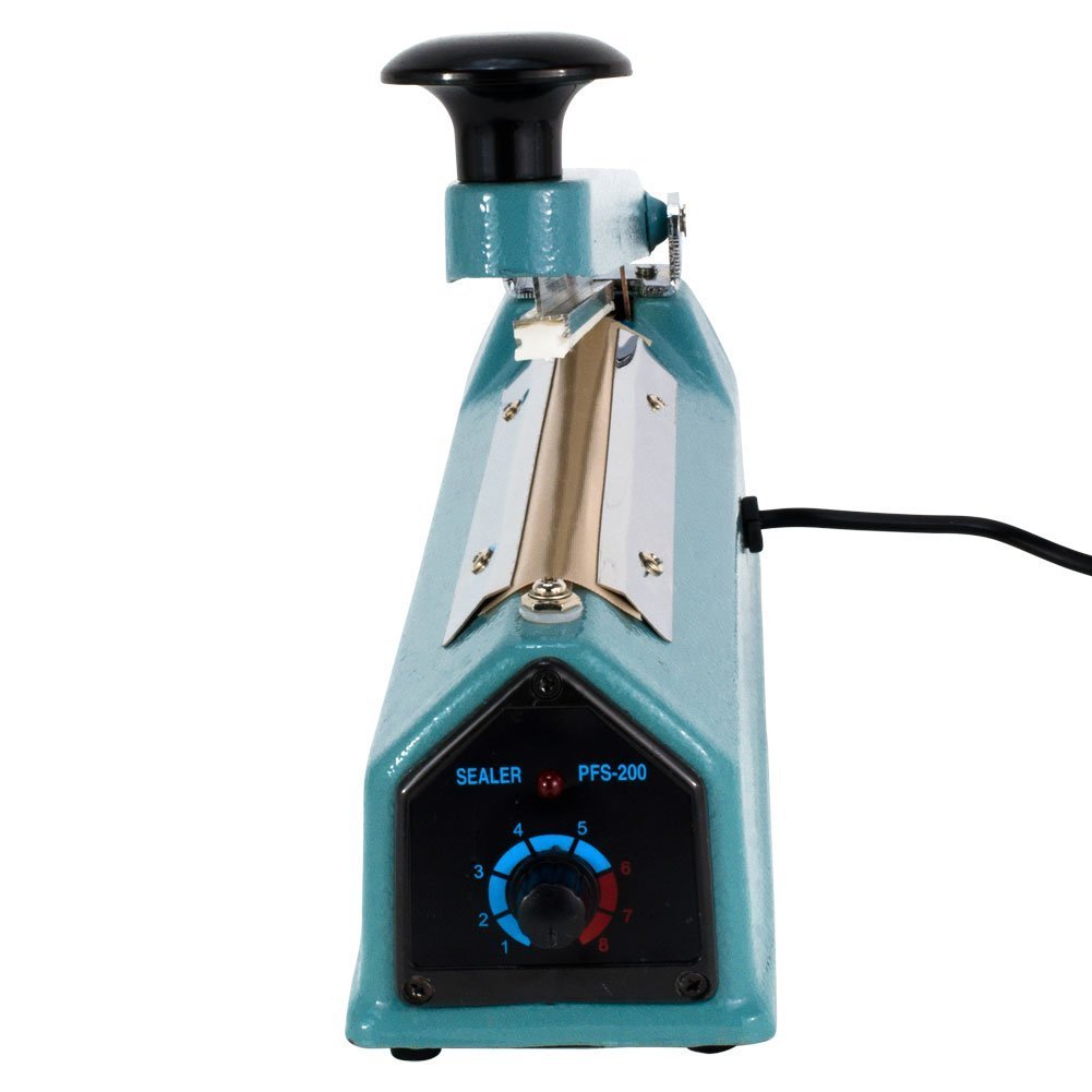 Primetrendz Hand Impulse Sealer Heat Seal Machine Poly Sealing With Element Grip And Teflon 12' (Inch)