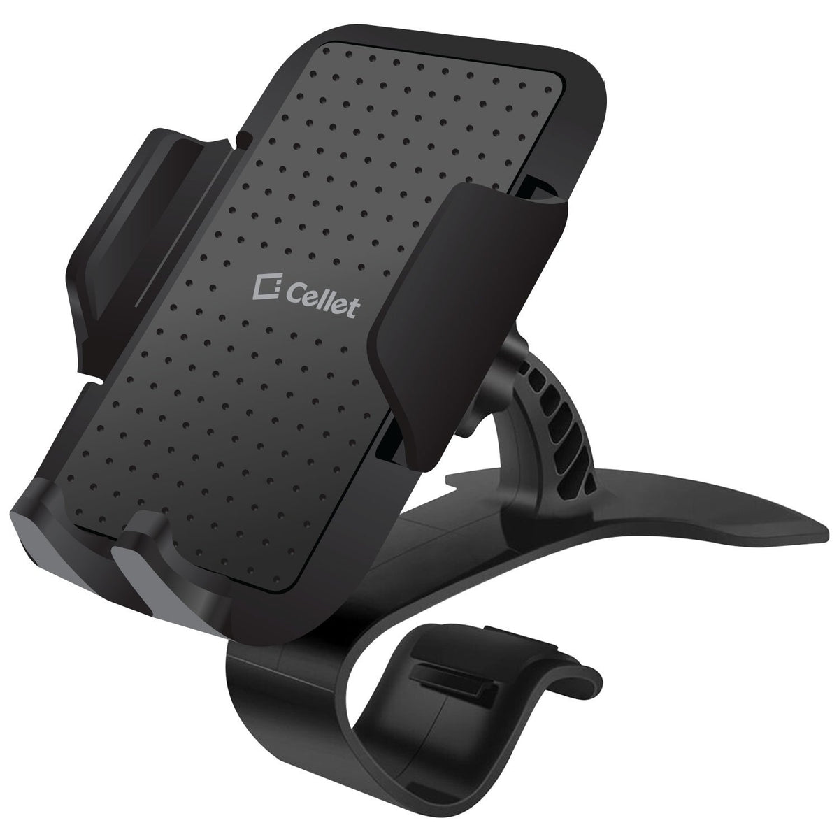 Cellet Cell Phone Holder Adjustable Car Dashboard Smartphone Clip In Mount Compatible For Iphone 13 Pro 12 Pro Max Mini Se Galax