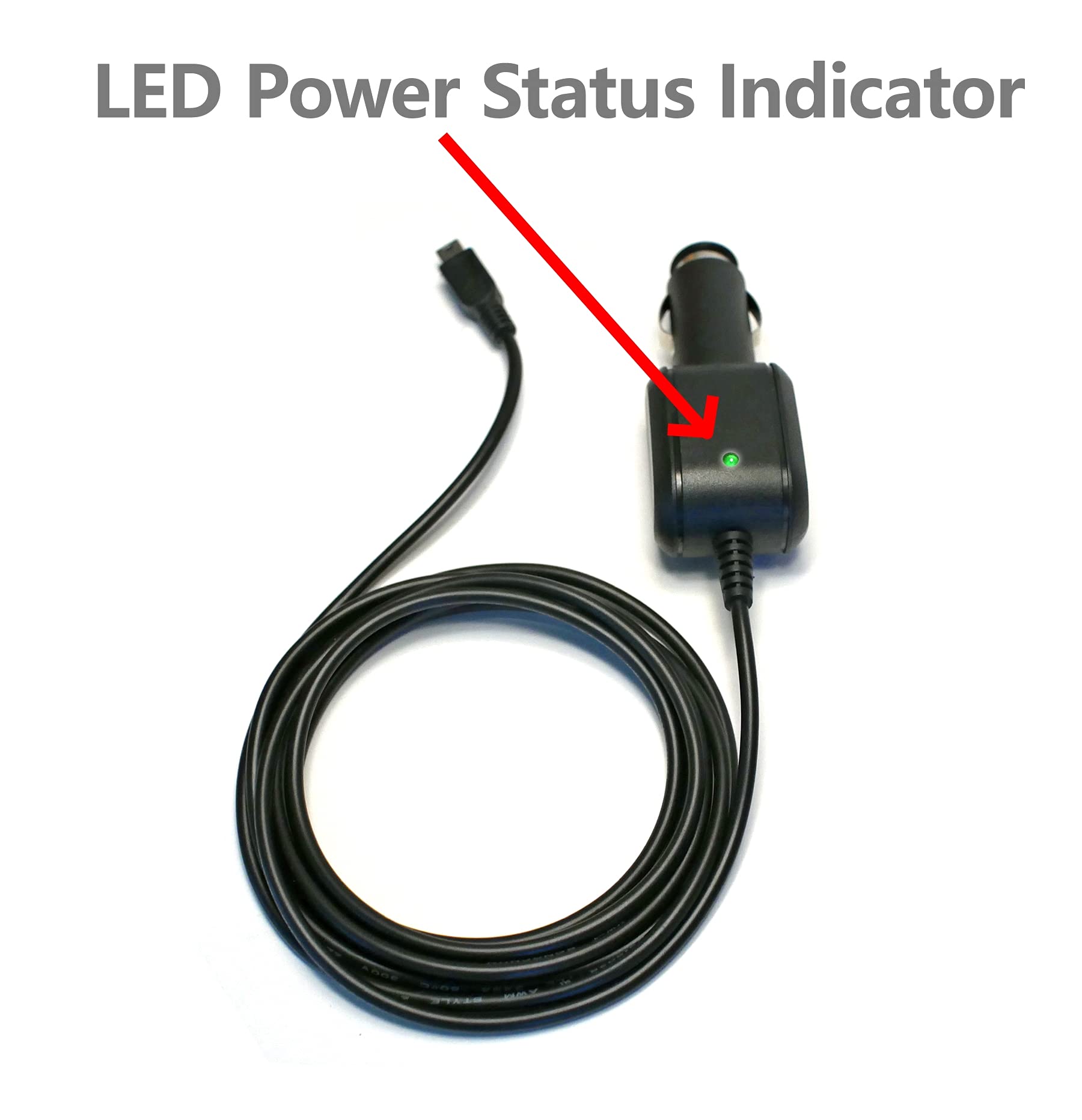 Edo Tech 10 Ft Mini Usb Car Charger Cord For Uniden Bearcat Radio Scanner Bc125At Bc75Xlt Bcd325P2 Bcd436Hp Homepatrol 2