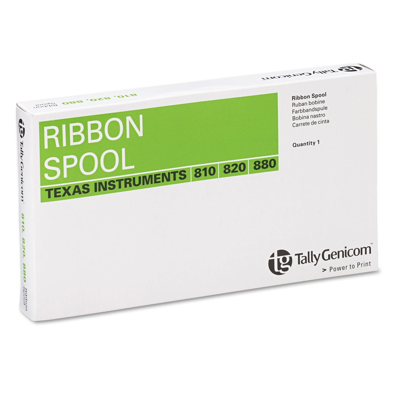 Tallygenicom 22466010003 22466010003 Compatible Ribbon, Black