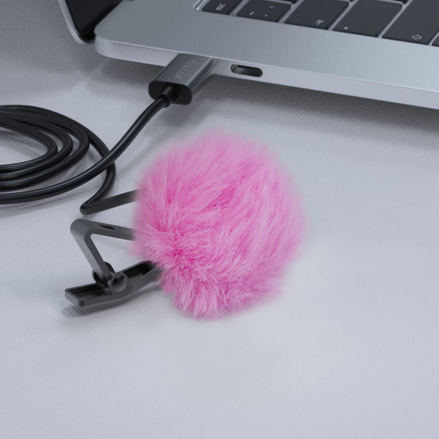 Mic Windscreen (Furry Cover, 9 Pack, Multi Color)