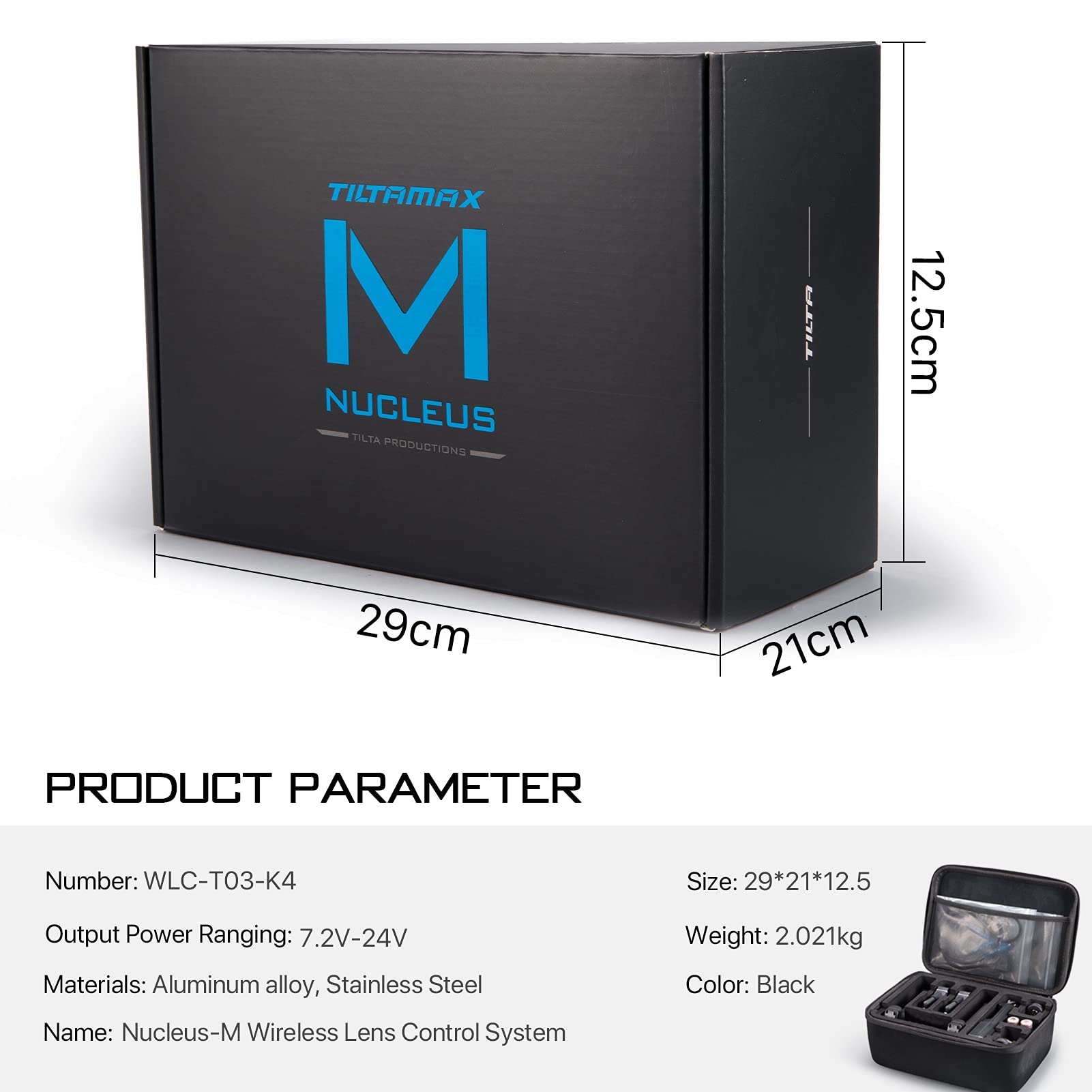 Tilta Nucleus M: Wireless Lens Control System | Wlc T03 (Wlc T03 K4)