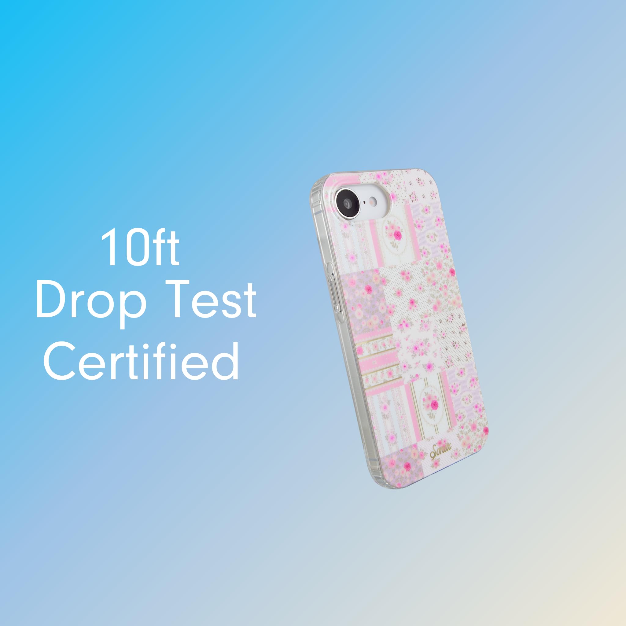 Sonix Case For Iphone 16E | Compatible With Magsafe | 10Ft Drop Tested | Patchwork Cottage