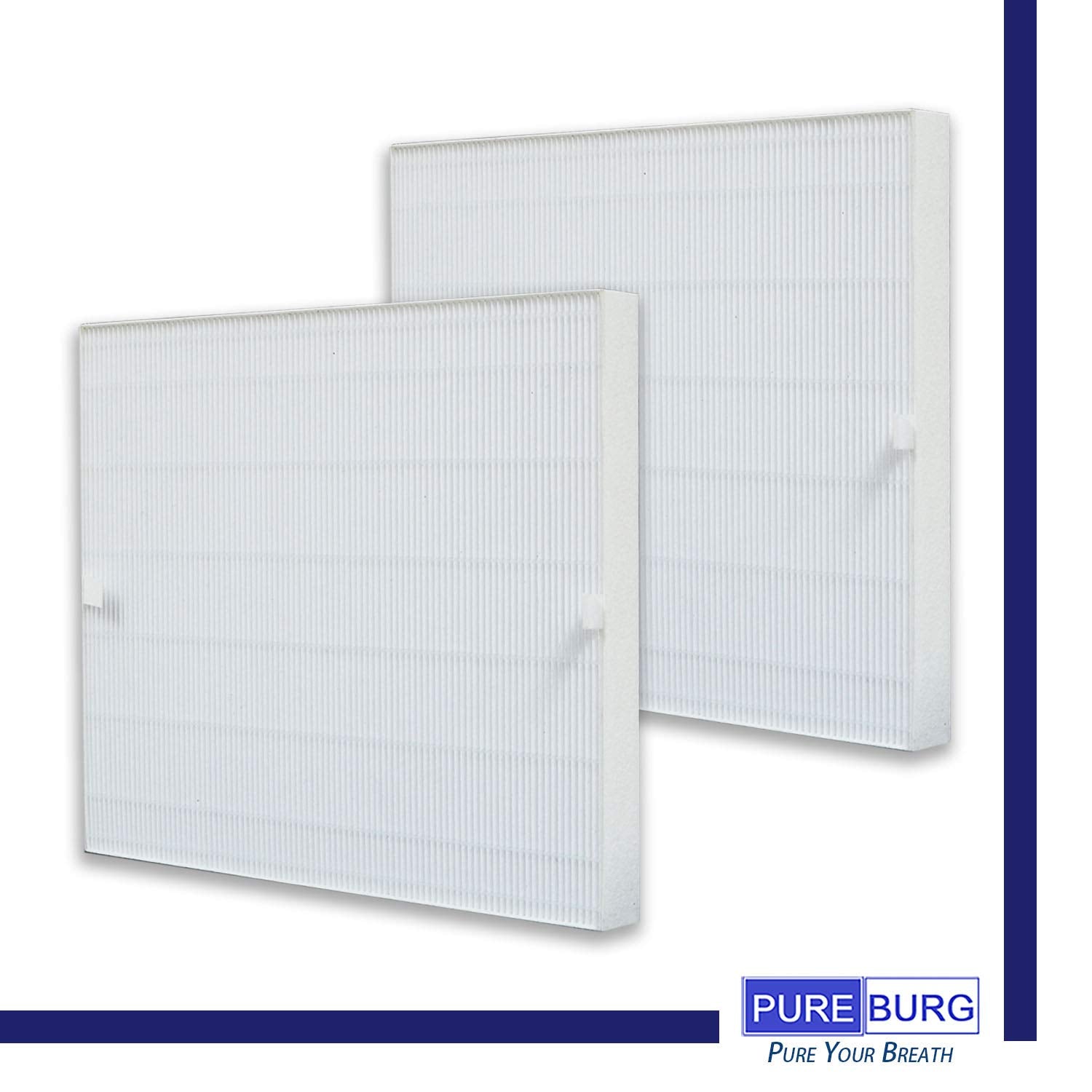 Pureburg Ap 1512Hh Replacement True Hepa Filter Set Compatible With Coway Ap 1512Hh, Ap 1518, Airmega 200M Mighty Air Purifiers,