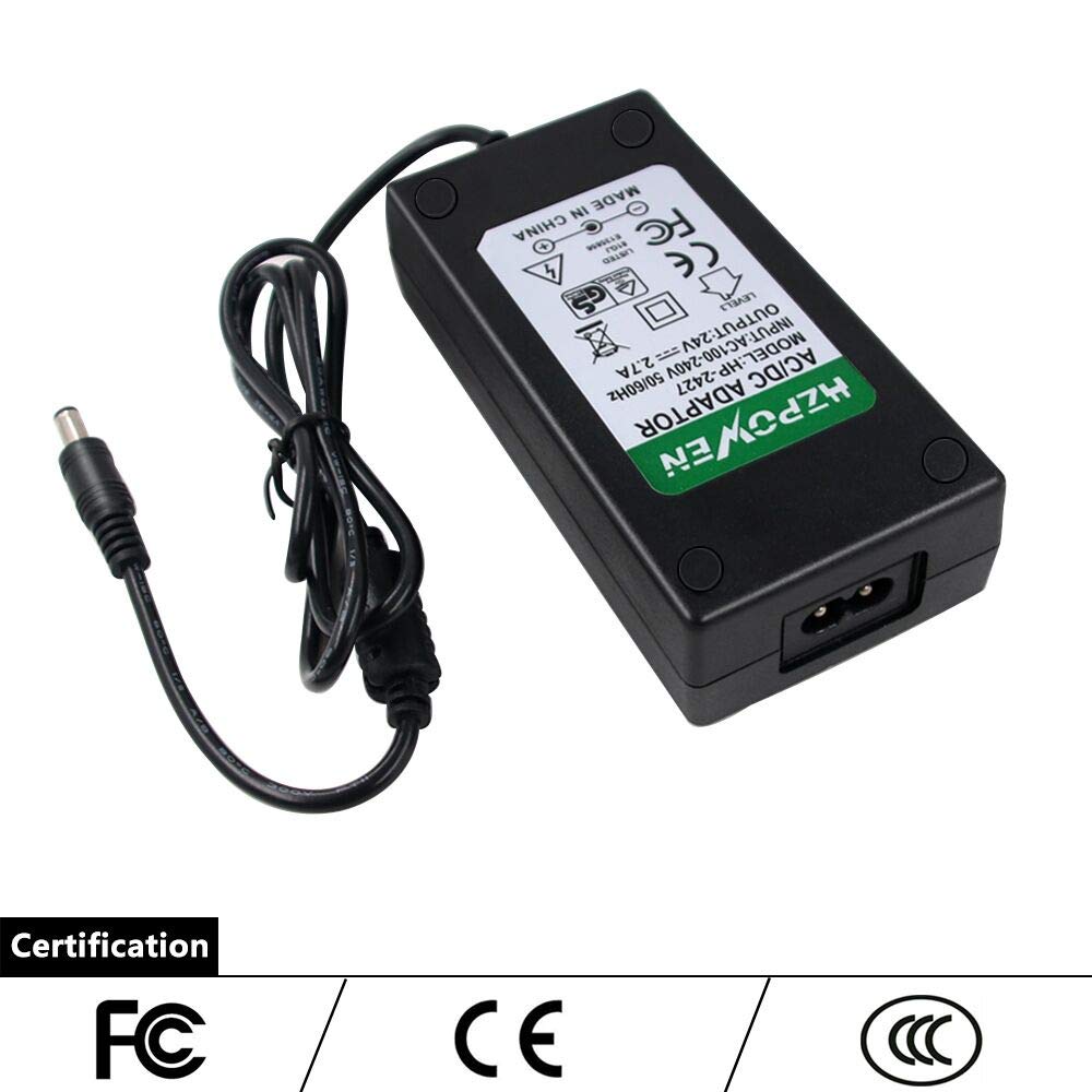 Hzpowen New 24V Ac Dc Adapter For Silhouette Cameo 1 2 3 Sd Portrait Studio Machine Replacement Power Supply Cord Adaptor, Electronic Cutting Tool Charger Ac Adapter