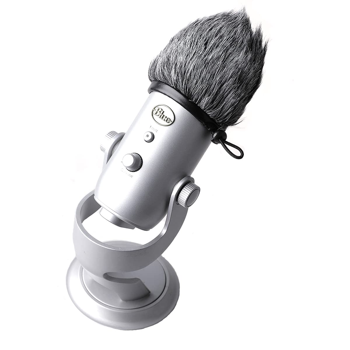 Zramo Microphone Windscreen,Furry Windscreen Muff Pop Filter Cover Compatible With Blue Yeti Zoom H1 H1N Apogee Mic And More, Ou