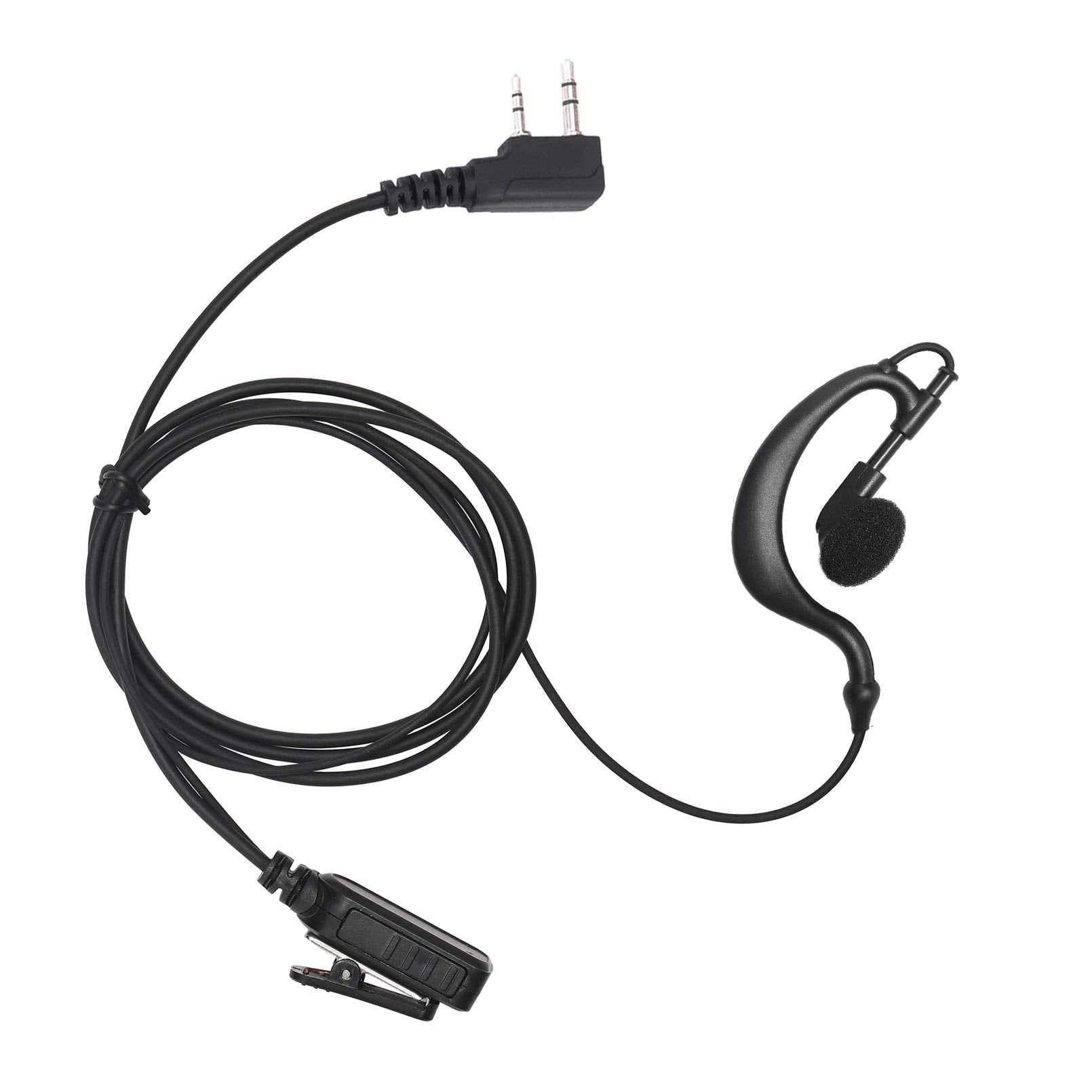 Yolipar Earpiece Surveillance Kit Compatible With Retevis Rt21/ Rt22/ Rt68, Baofeng, Btech, Kenwood, Arcshell Ar 5 Walkie Talkie