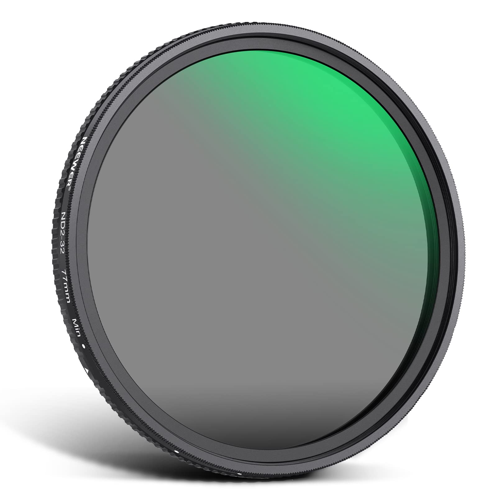 Neewer 77Mm Variable Nd Filter Nd2-Nd32(1-5 Stops) Adjustable Neutral Density Filter/No X Cross/Ultra Slim Aluminum Alloy Frame/