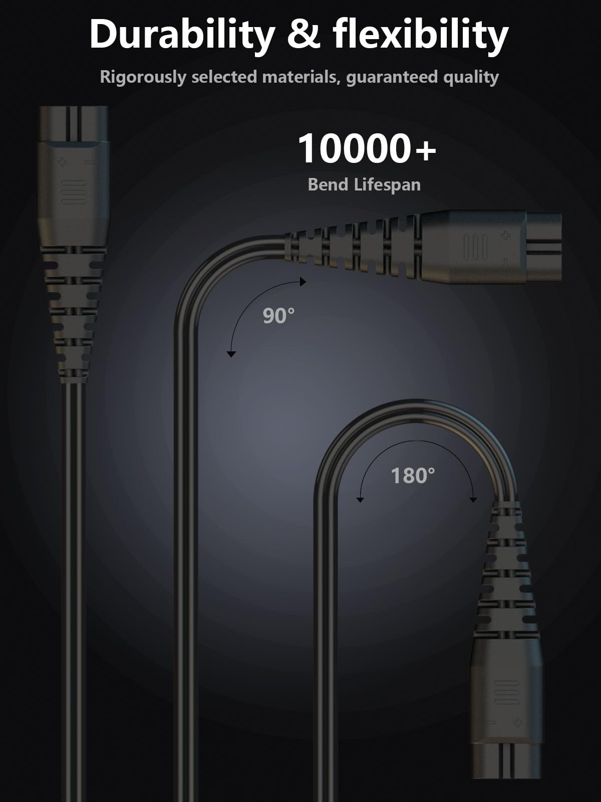 Usb Charger Cord For Hatteker Cordless Pro Hair Clippers Beard Trimmer Rfc 588 Rfc 598 Rfc 690 Rfc 692 Rfc 696 Rscx 7568 Rscx 95