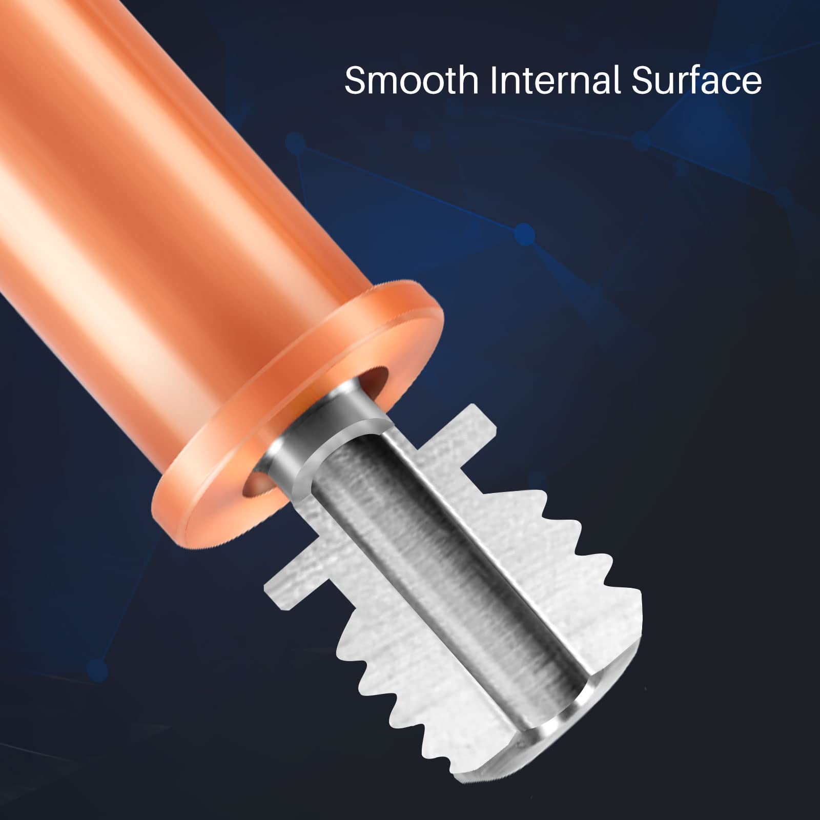 Unitak3D I3 Mega S Bi Metal Heatbreak All Metal Smooth Tc4 Titanium Alloy Copper Plated Throat Nozzle Compatible With Anycubic I