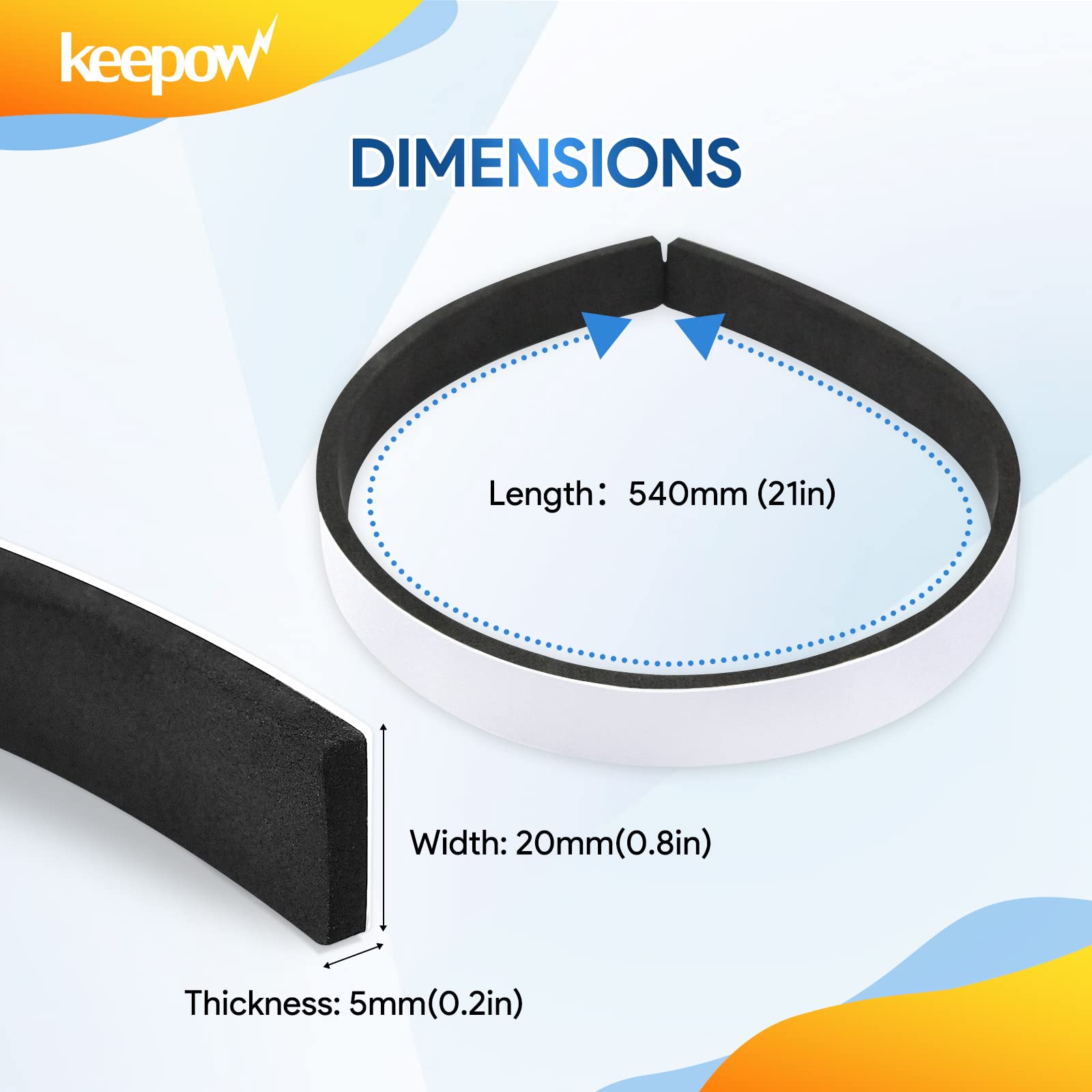 Keepow Bumper Guard Compatible With Roomba Robot Vacuum 671 675 500 600 700 800 Series