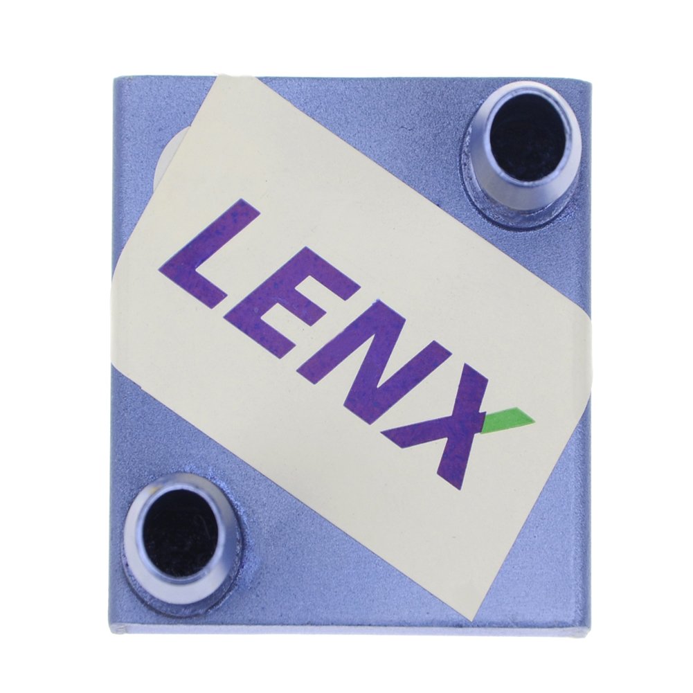 BXQINLENX Aluminum Water Cooling Block for CPU Graphics Radiator Heatsink 40x 40(2P)