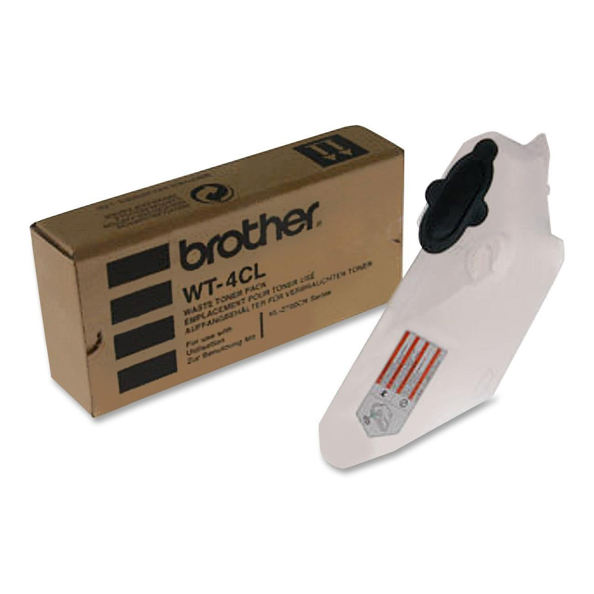 Brother Wt4Cl Waste Toner Replacement Pack Machines Black
