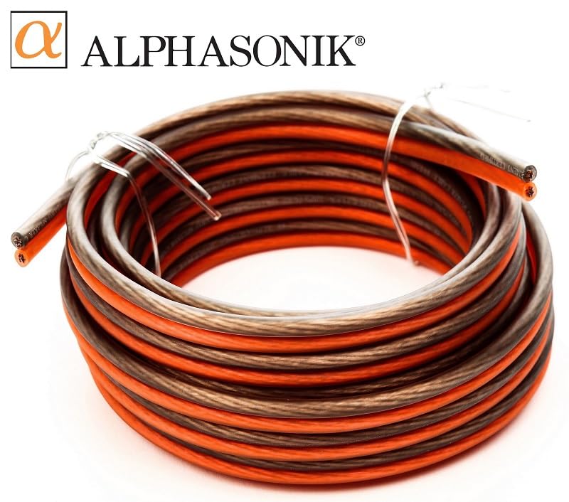 Alphasonik Aak8G Premium 8 Gauge Complete Car Amplifier Installation Kit Hyper Flex Power, Ground, Speaker Wire Rca Cable   Exce