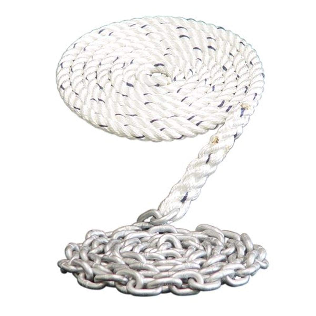 Lewmar Anchor Rode 15&Rsquo; 5/16&Rdquo; G4 Chain W/150&Rsquo; 9/16&Rdquo; Rope,WBAUVB00WKO986Q