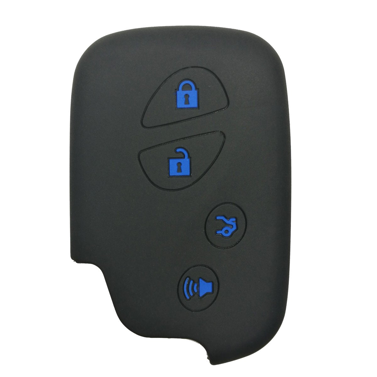 Coolbestda Silicone Key Fob Cover Remote Skin Case Protector Jacket For Lexus Rx350 Es350 Is250 Gx460 Lx570 Is350 Gs430 Gs300 Gs