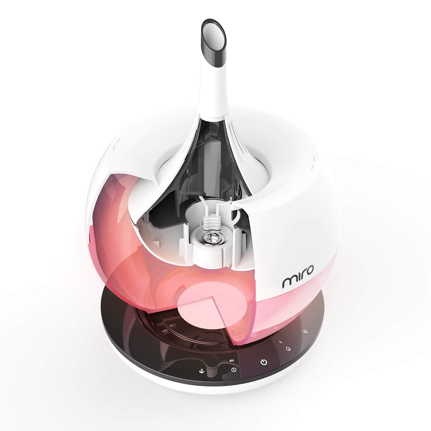 Miro Nr08M Completely Washable Modular Sanitary Humidifier, Large Room, Easy To Clean, Easy To Use, Luma Touch   Premium Cool Mi