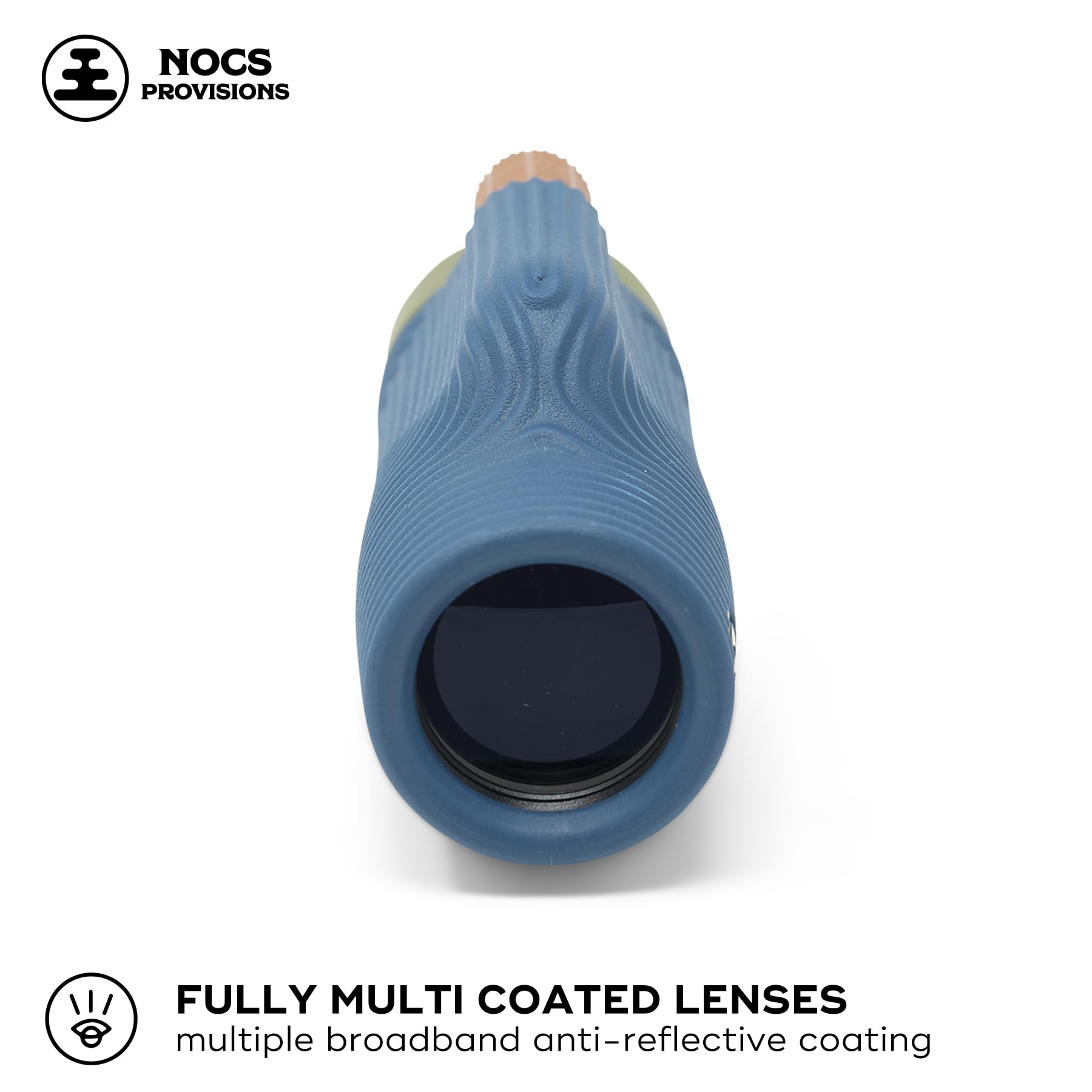 Nocs Provisions Zoom Tube 8X32 Monocular, 8X Magnification Telescope, Bak4 Prism, Wide Field Of View For Bird Watching, Backpack