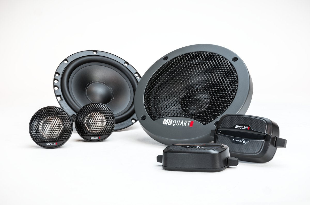 Mb Quart (2) Pairs Fsb216 6.5' 280 Watt Car Audio Component Speakers