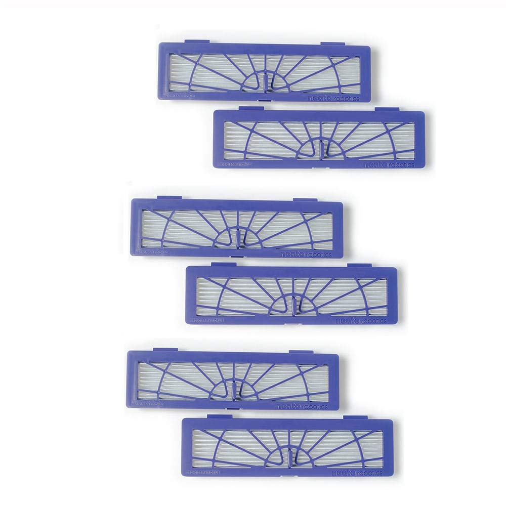 Neato Robotics 945 0132 High Performance Filter, 6 Count (Pack Of 1) , Blue