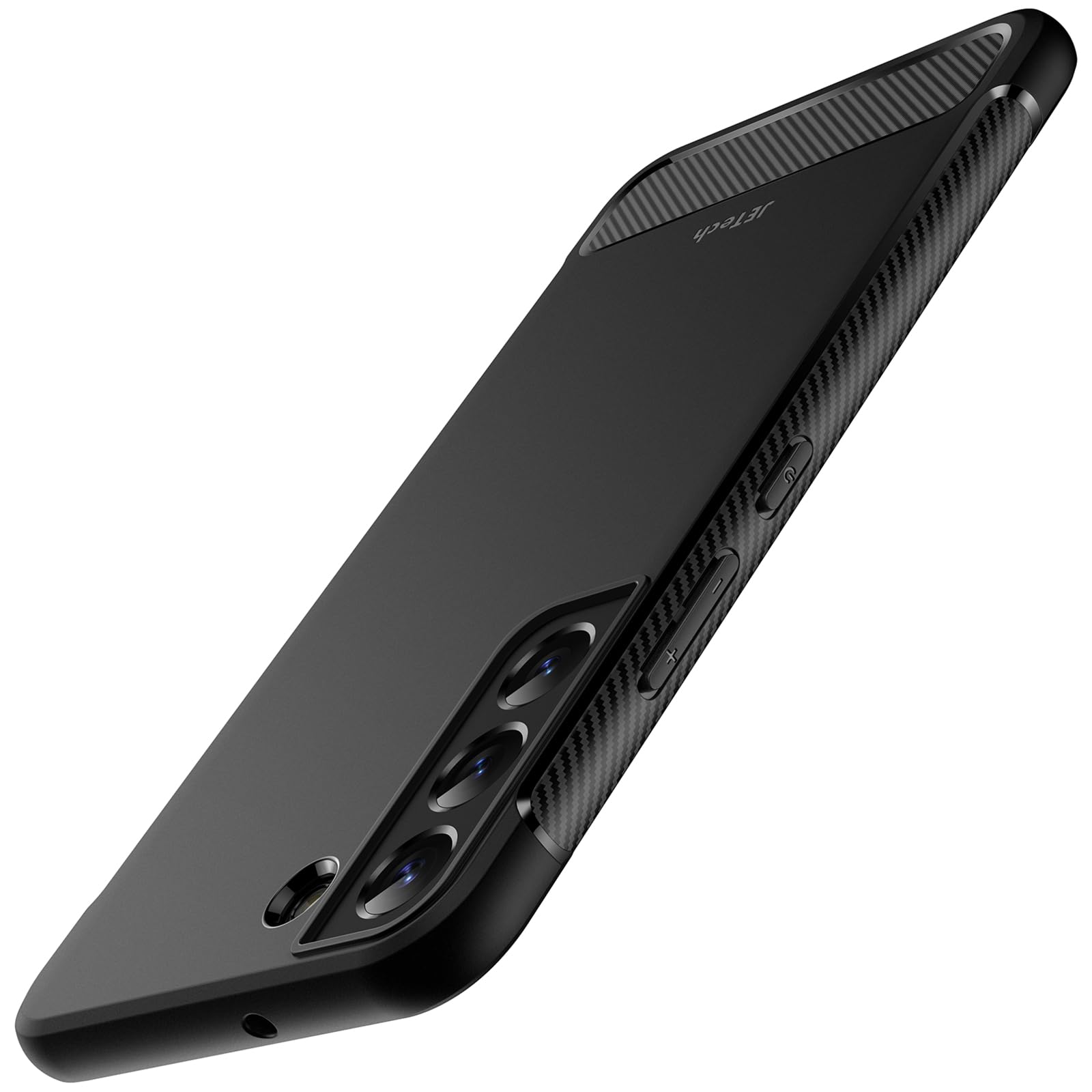JETech Slim Fit Case for Samsung Galaxy S22+ / S22 Plus 5G 6.6-Inch, Thin Phone Cover with Shock-Absorption and Carbon Fiber Des