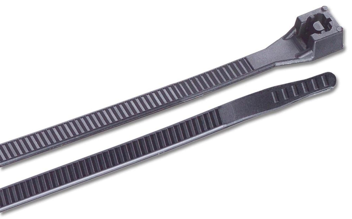 Ancor 199254 Cable Tie, Standard, 8'', Black, 1000Pc