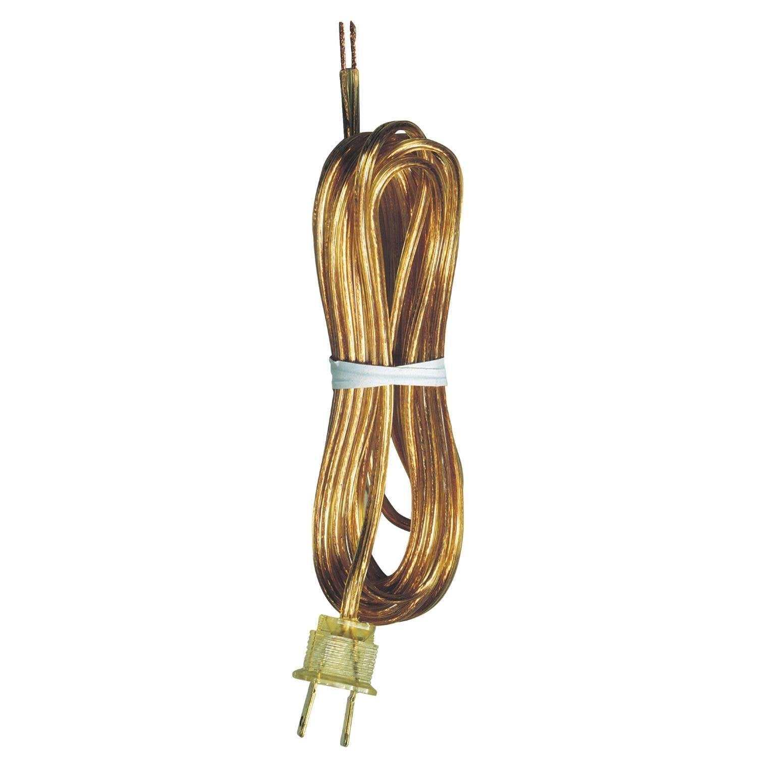 Westinghouse Fba_7010300 Lighting 70103 15 Feet Gold Cord Set, Pack Of 1, Foot