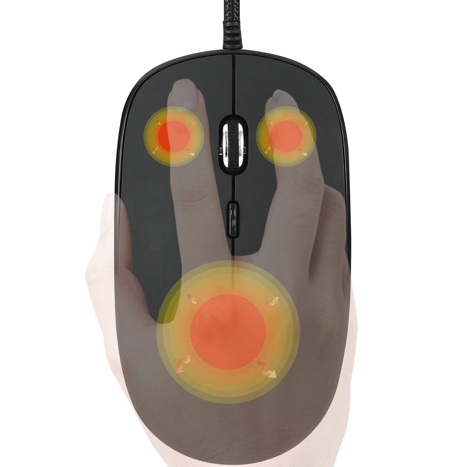 Valuerays Usb Heated Mouse, All Surface Heat, Palm Warm Mouse, Warm Computer Mouse, Heated Computer Mouse, Mouse Hand Warmer, Op