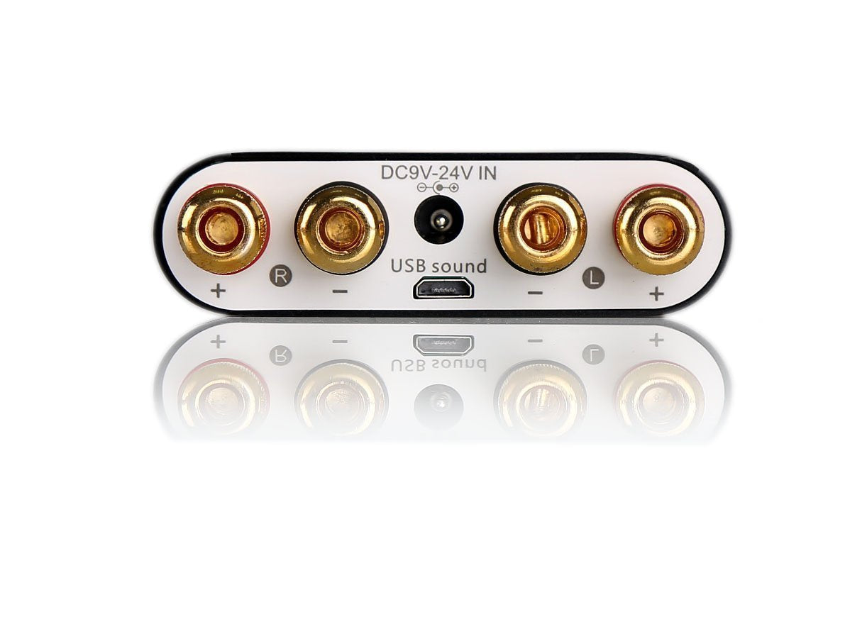 Nobsound Ns-10G Bluetooth 5.0 2 Channel Power Amplifier Hifi Stereo Audio Mini Amp Wireless Receiver 50Wx2 For Home Speaker With