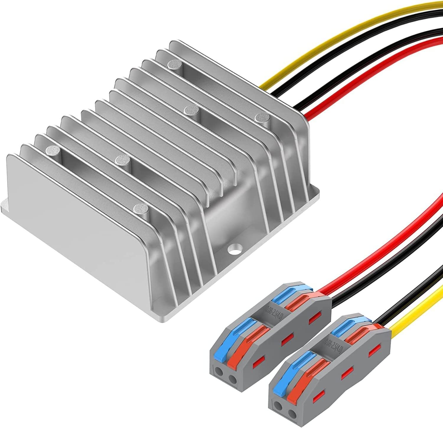 DC-DC 36V 48V Buck to 24V 20A 480W Voltage Regulator Buck Converter Golf Cart Speed Reducer Power Converter Waterproof Module Tr