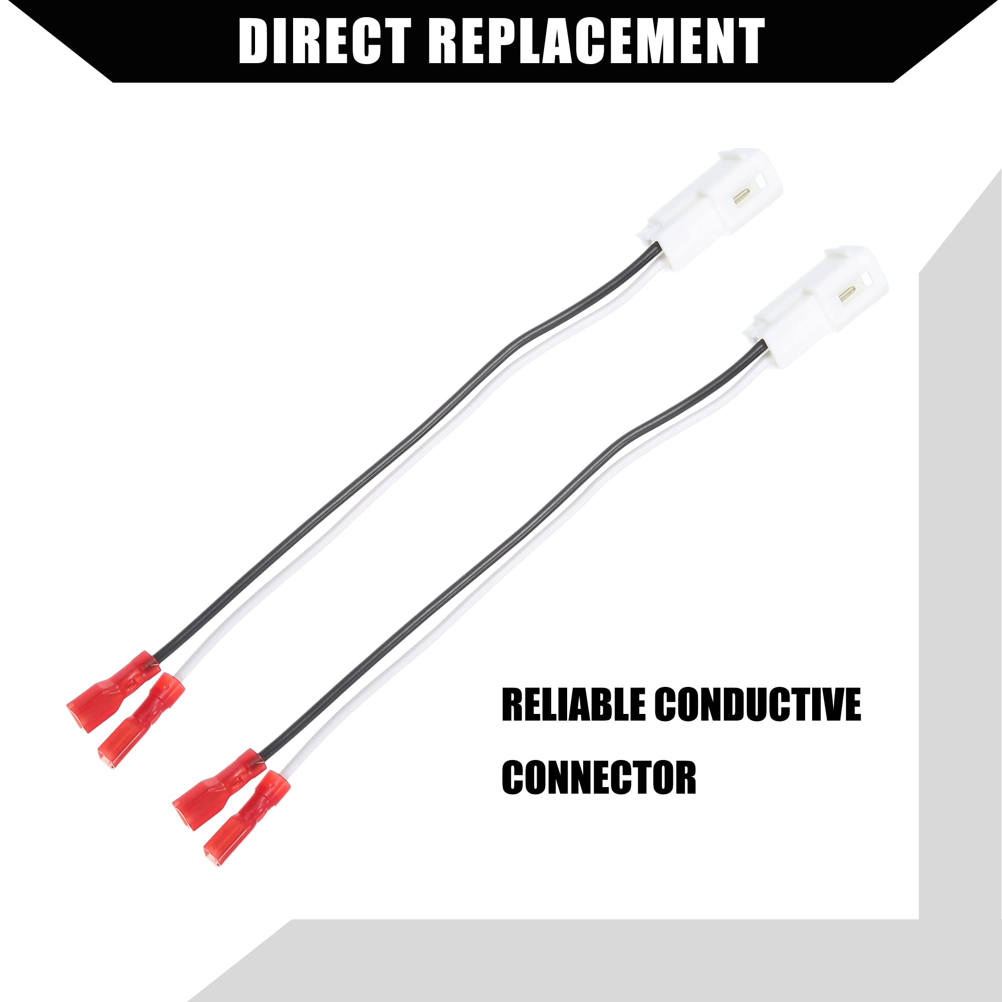 Hihaha Front/Dash Tweeters Speaker Wiring Harness Adapter Connector Plug For Dodge For Ram 1500 06 21 For Jeep Cherokee 2011 201