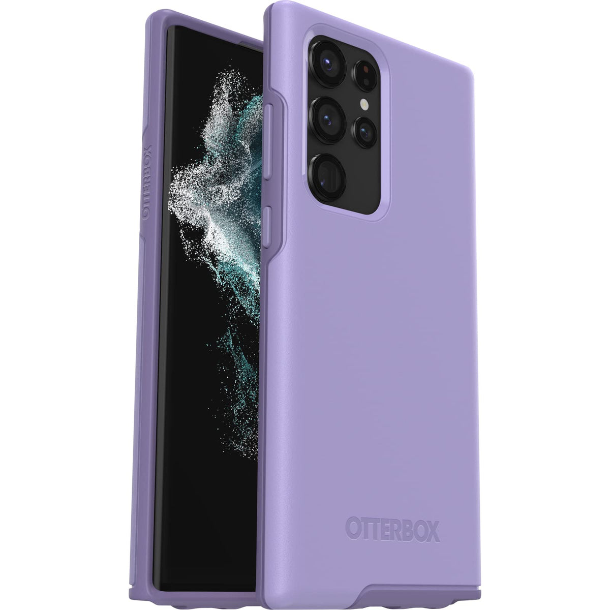 Otterbox Symmetry Series Series Case For Galaxy S22 Ultra   Rest Purple