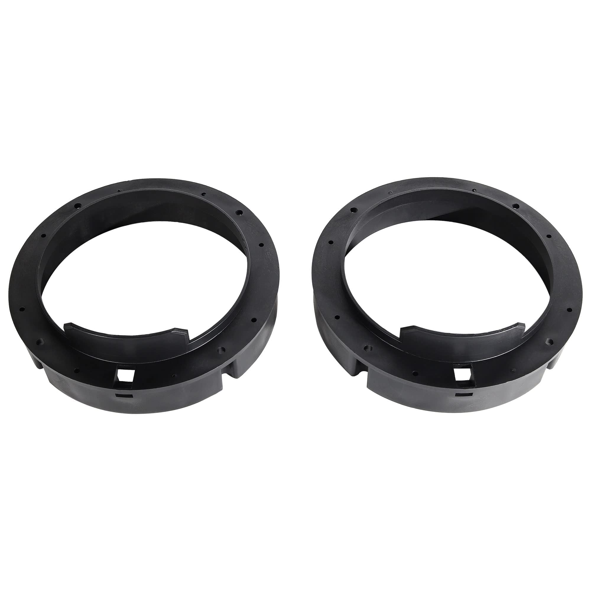 Nuith 6.5 Inch Speaker Adapters Plate Spacer For Vw 1999 2019, Porsche 2000 2006, Skoda 2005 2013, Seat 1999 2005 Aftermarket Fr