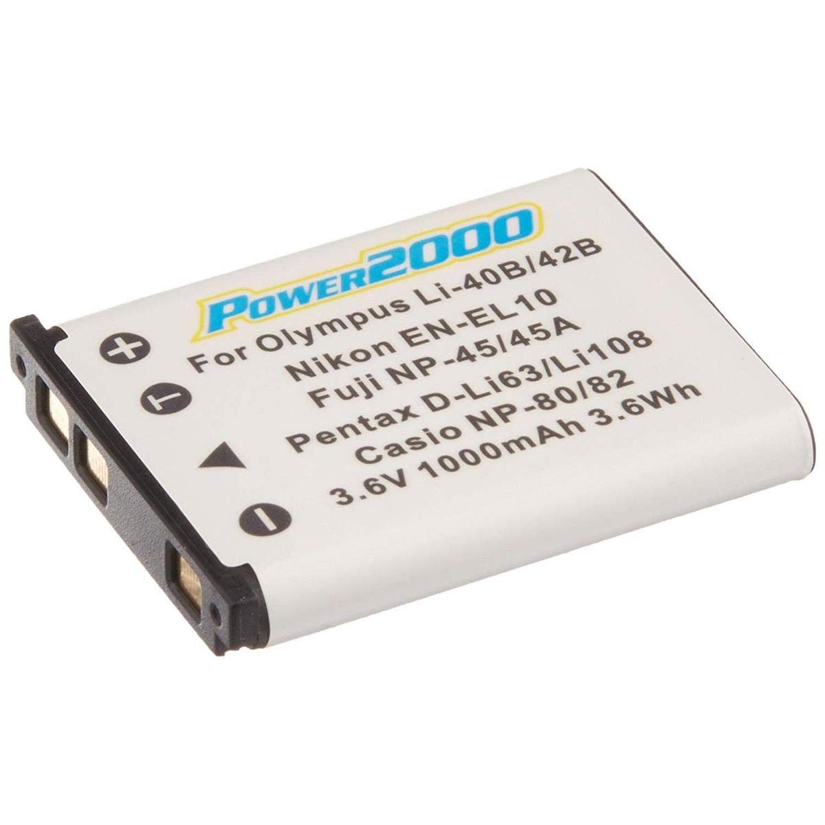 Power2000 ACD268 Battery for Olympus Li42B / Nikon ENEL10 / Pentax DLI63 ...