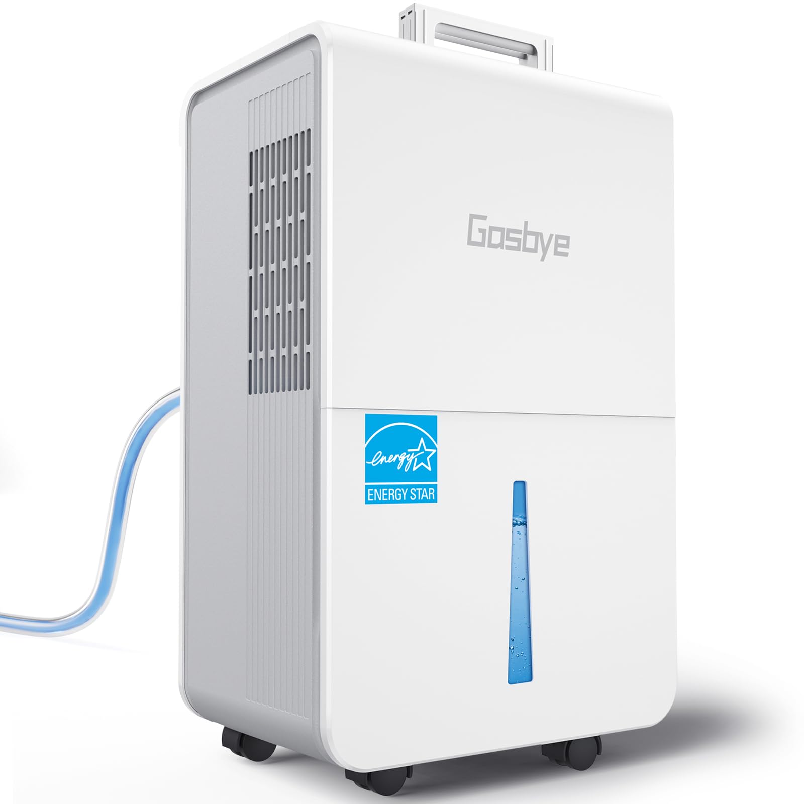 Gasbye 4500 Sq.Ft. Most Efficient Energy Star 2024 Dehumidifier for Basement with Drain Hose, Max 115 Pints/D Dehumidifier for L