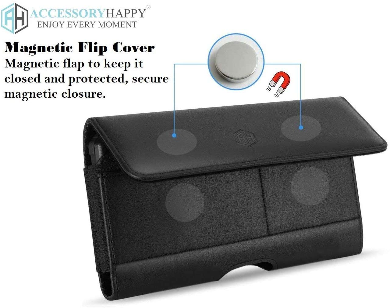 Ah Premium Men Leather Belt Pouch Phone Holder Cell Phone Loops Belt Holster Bag, Loop Leather Iphone Case For Samsung Galaxy S7