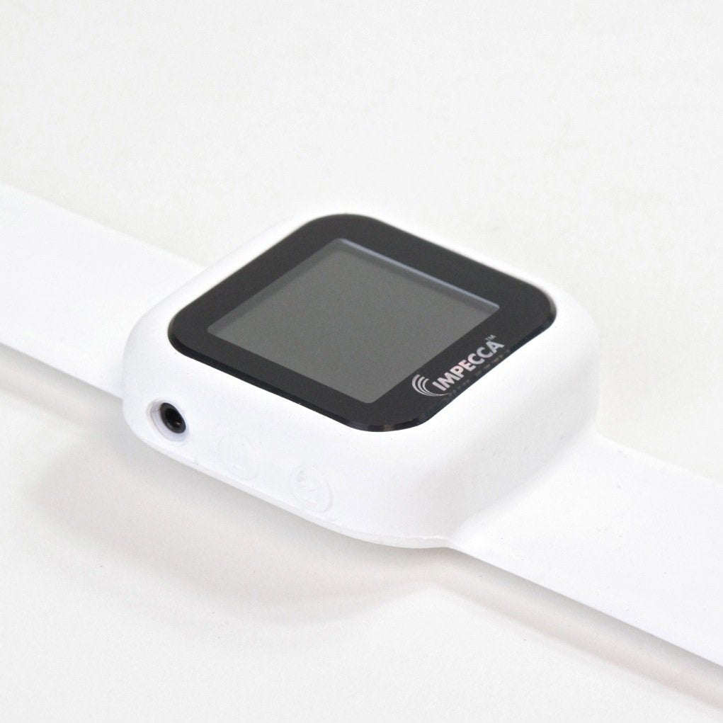 Impecca Mpw 1580W 8Gb Mp3 Slapwatch With 1.5'' Tft Display, White