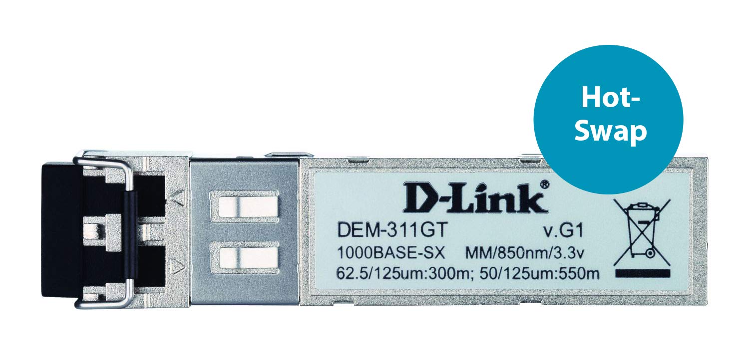 D Link Gigabit Ethernet Optical Transceiver Multimode 1000Base Sx Sfp Module (Dem 311Gt)