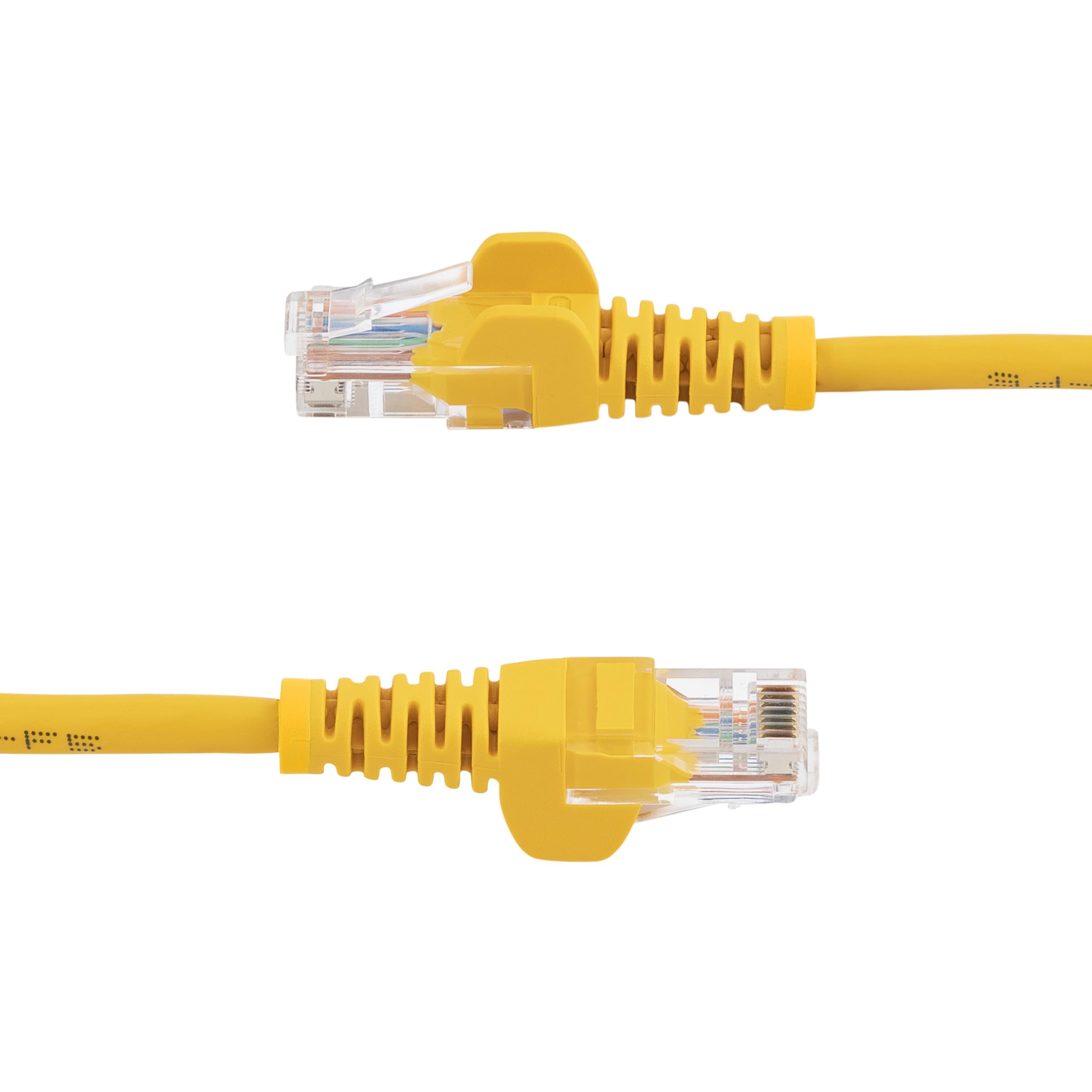 Startech.Com Cat5E Patch Cable With Snagless Rj45 Connectors   6 Ft, Yellow (45Patch6Yl)