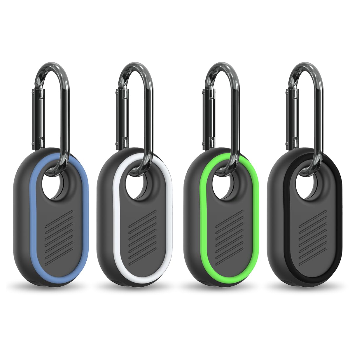 Biqire Case Cover For Galaxy Smart Tag 2 [4 Pack], Soft Silicone Smarttag 2 Holder All Round Protection Galaxy Smart Tag 2 Case