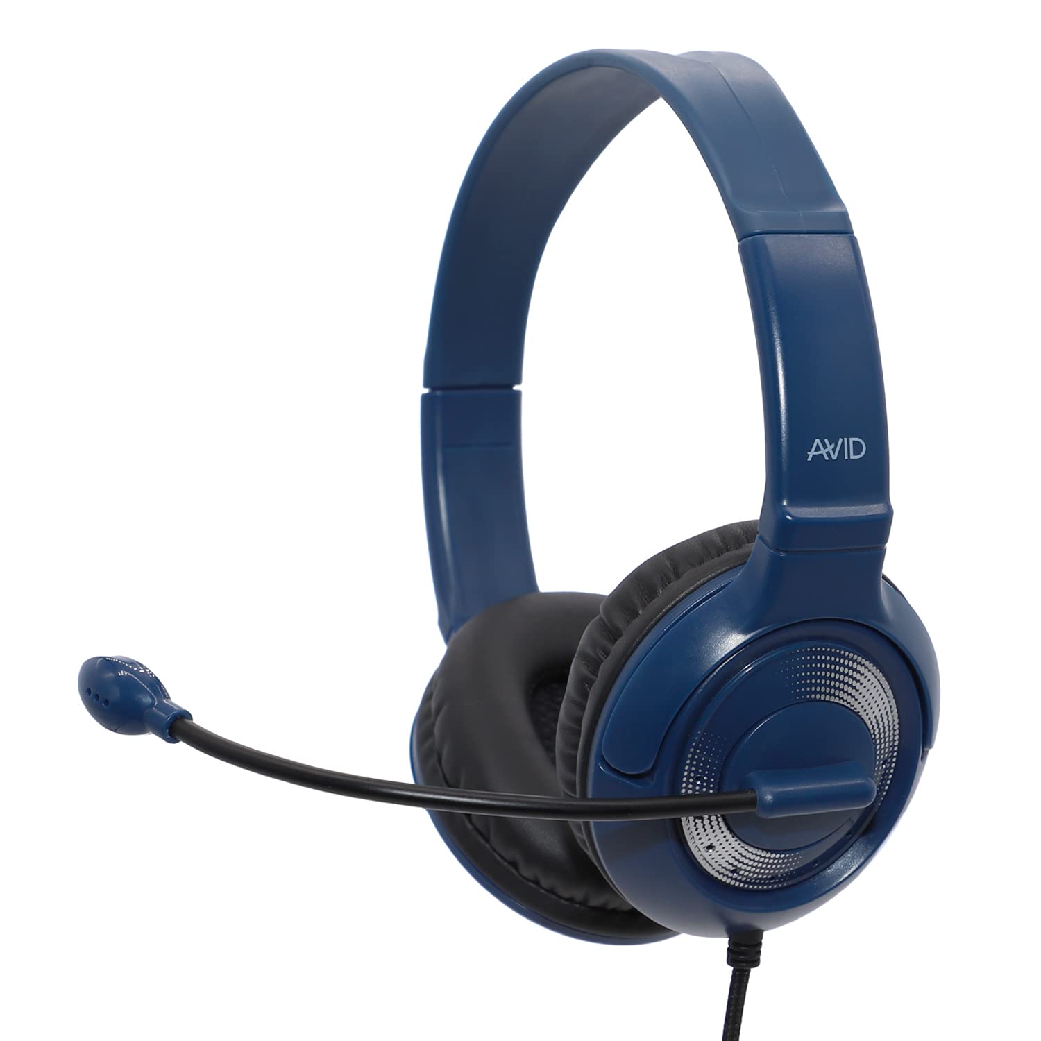 Avid Products AE-55 Headset Blue and Silver with TRRS Plug