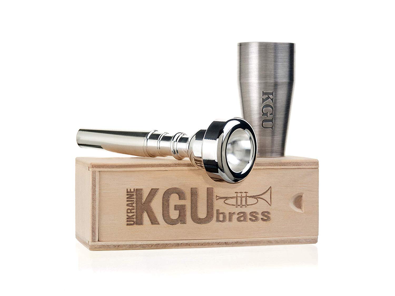 Trumpet Mouthpiece Booster Kgubrass Custom Made Classic Trumpet Booster Kgu Brushed Silver Plated Color