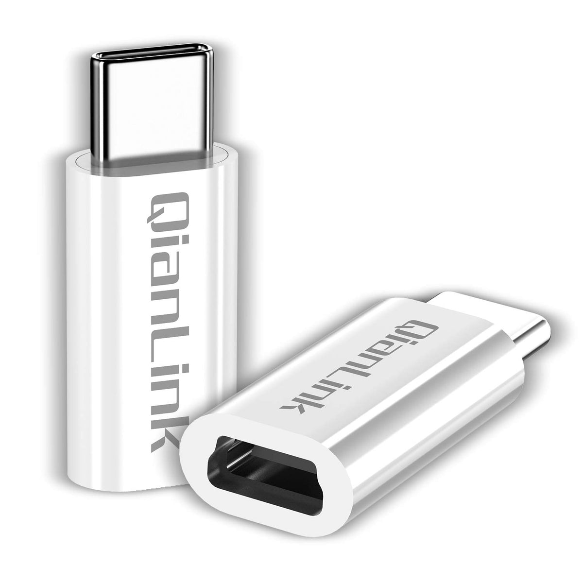 Mini Usb To Usb C Adapter, (2-Pack) Mini Usb Female To Usb C Male Convert Charging & Data Sync Compatible With Samsung Galaxy S1